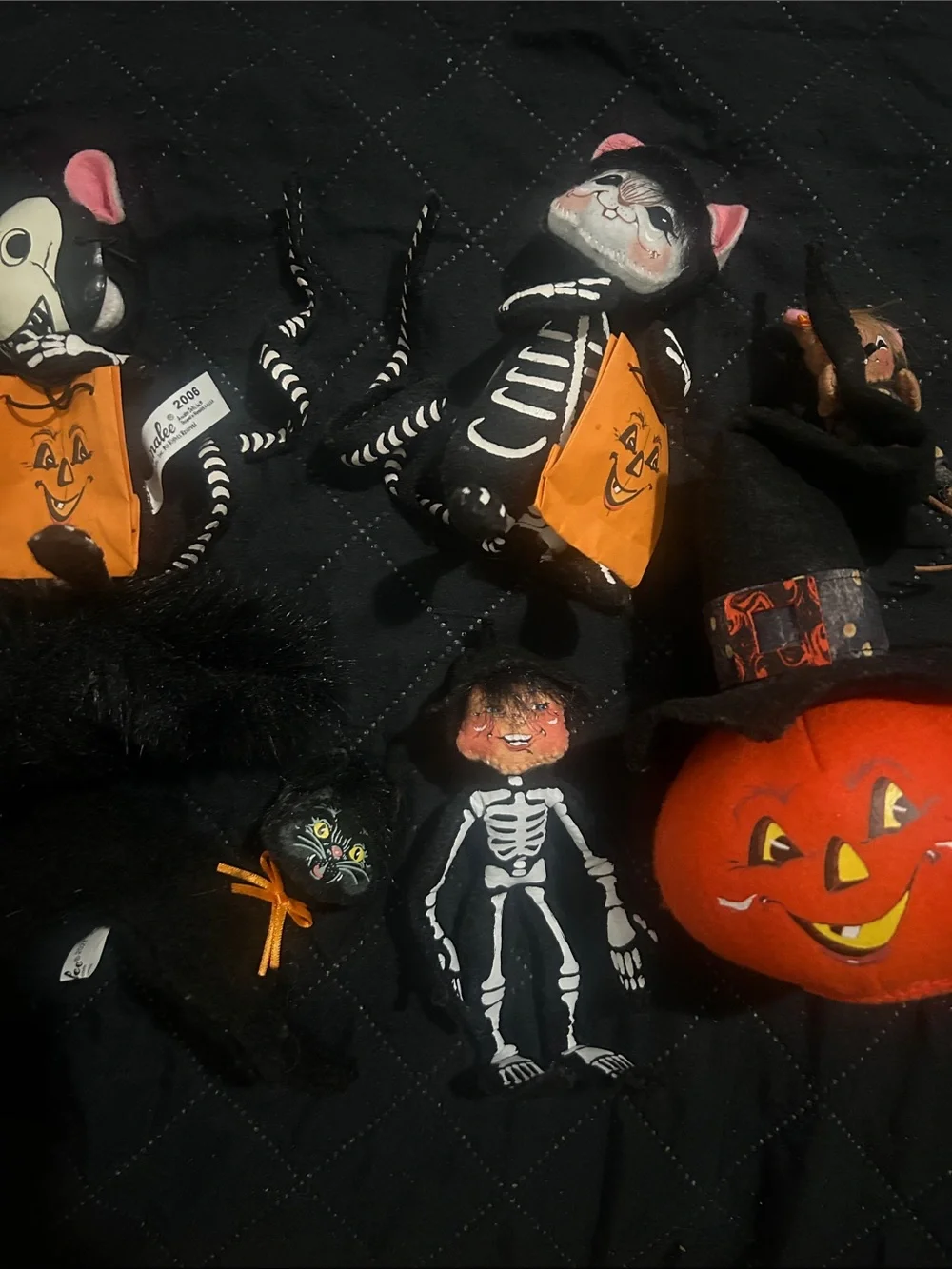 5 Annalee Halloween Dolls